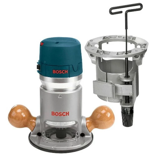 Bosch 1617EVSTB 2-1/4 HP Fixed-Base Electronic Router And Router Table Base 1 Bosch 1617EVSTB 2-1/4 HP Fixed-Base Electronic Router And Router Table Base