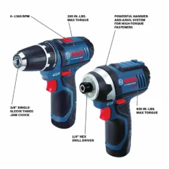 Bosch CLPK22-120 12V Lithium-Ion 3/8 In. Drill Driver And Impact Driver Combo Kit -Bosch Sales Shop bshnclpk22 120 h