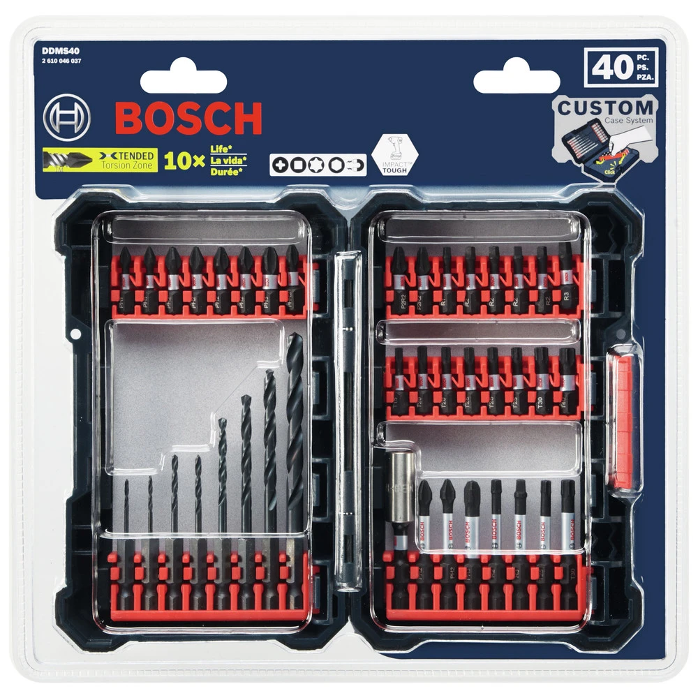 Bosch DDMS40 40 Pc. Impact Tough Drill Drive Custom Case System Set 5 Bosch DDMS40 40 Pc. Impact Tough Drill Drive Custom Case System Set - Image 5