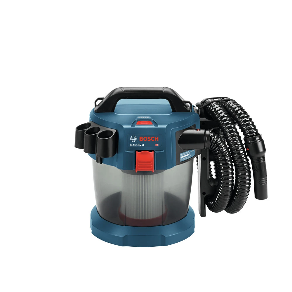 Bosch GAS18V-3N 18V 2.6 Gal. Wet/Dry Vacuum Cleaner With HEPA Filter (Tool Only) 3 Bosch GAS18V-3N 18V 2.6 Gal. Wet/Dry Vacuum Cleaner With HEPA Filter (Tool Only) - Image 3