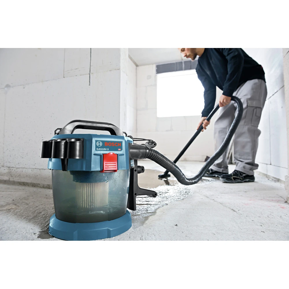 Bosch GAS18V-3N 18V 2.6 Gal. Wet/Dry Vacuum Cleaner With HEPA Filter (Tool Only) 14 Bosch GAS18V-3N 18V 2.6 Gal. Wet/Dry Vacuum Cleaner With HEPA Filter (Tool Only) - Image 14
