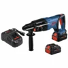 Bosch GBH18V-26DK24 Bulldog 18V EC Brushless Lithium-Ion 1 In. Cordless SDS-plus Rotary Hammer Kit With 2 Batteries (8 Ah)