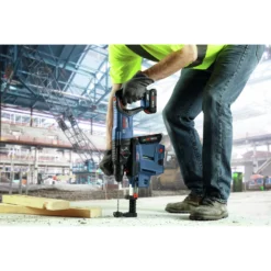 Bosch GBH18V-26DK25 Bulldog 18V EC Brushless Lithium-Ion 1 In. Cordless SDS-plus Rotary Hammer Kit With 2 Batteries (4 Ah) -Bosch Sales Shop bshngbh18v 26dk25 h