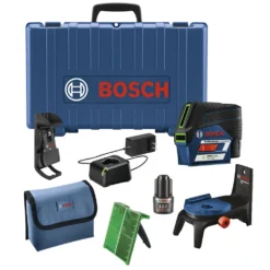 Bosch GCL100-80CG 12V Green-Beam Cross-Line Laser With Plumb Points
