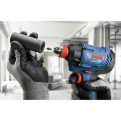 Bosch GDX18V-1600B12 18V Freak Lithium-Ion 1/4 In. And 1/2 In. Cordless Two-In-One Bit/Socket Impact Driver Kit (2 Ah) -Bosch Sales Shop bshngdx18v 1600b12 h