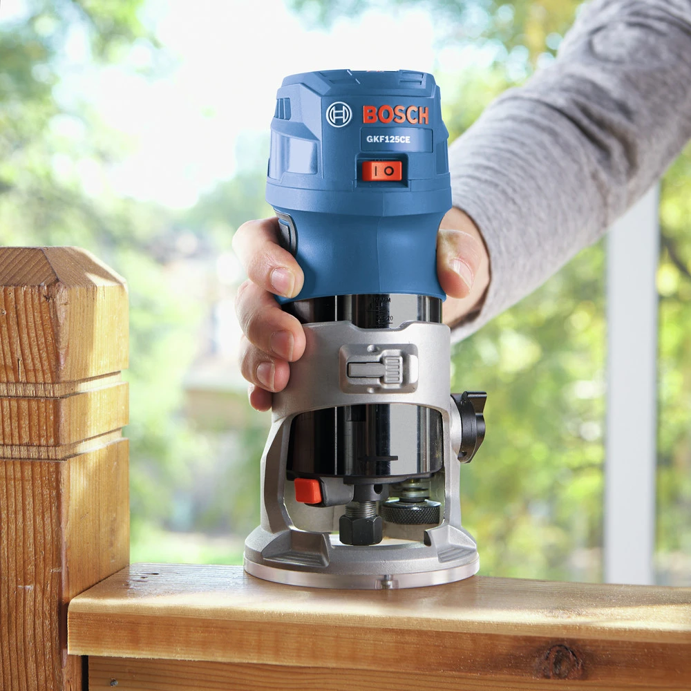 Bosch GKF125CEPK Colt 7 Amp 1.25 HP Variable-Speed Palm Router Combo Kit 11 Bosch GKF125CEPK Colt 7 Amp 1.25 HP Variable-Speed Palm Router Combo Kit - Image 11