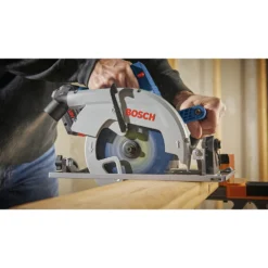 Bosch GKS18V-25GCB14 PROFACTOR 18V Cordless 7-1/4 In. Circular Saw Kit With BiTurbo Brushless Technology And Track Compatibility Kit With (1) 8 Ah Battery -Bosch Sales Shop bshngks18v 25gcb14 g