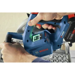Bosch GKS18V-25GCB14 PROFACTOR 18V Cordless 7-1/4 In. Circular Saw Kit With BiTurbo Brushless Technology And Track Compatibility Kit With (1) 8 Ah Battery -Bosch Sales Shop bshngks18v 25gcb14 k