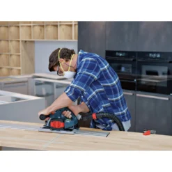 Bosch GKT18V-20GCL PROFACTOR 18V Cordless 5-1/2 In. Track Saw With BiTurbo Brushless Technology And Plunge Action (Tool Only) -Bosch Sales Shop bshngkt18v 20gcl i