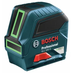 Bosch GLL 100 GX Green Beam Self-Leveling Cordless Cross-Line Laser -Bosch Sales Shop bshngll100gx b