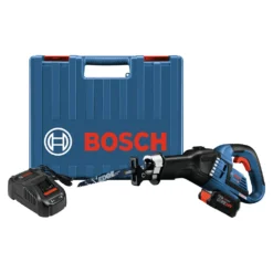 Bosch GSA18V-125K14A 18V EC Brushless Stroke Multi-Grip 1.25 In. Cordless Reciprocating Saw Kit (8 Ah)