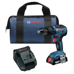 Bosch GSB18V-490B12 18V EC Brushless Lithium-ion 1/2 In. Cordless Hammer Drill/Driver Kit (2 Ah)
