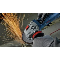 Bosch GWS10-450P 120V 10 Amp Compact 4-1/2 In. Corded Ergonomic Angle Grinder With Paddle Switch -Bosch Sales Shop bshngws10 450p d