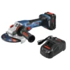 Bosch GWS18V-13CB14 PROFACTOR 18V Cordless 5-6 In. Angle Grinder Kit With BiTurbo Brushless Technology Kit With (1) CORE18V 8.0 Ah PROFACTOR Performance Battery