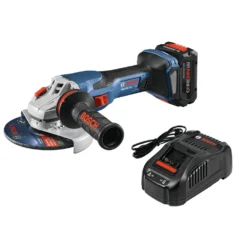 Bosch GWS18V-13CB14 PROFACTOR 18V Cordless 5-6 In. Angle Grinder Kit With BiTurbo Brushless Technology Kit With (1) CORE18V 8.0 Ah PROFACTOR Performance Battery