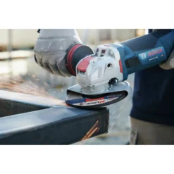 Bosch GWX10-45PE 120V 10 Amp X-LOCK Ergonomic 4-1/2 In. Corded Angle Grinder With Paddle Switch -Bosch Sales Shop bshngwx10 45pe b