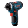Bosch PS21-2A 12V Max Lithium-Ion 2-Speed 1/4 In. Cordless Pocket Driver Kit (2 Ah)
