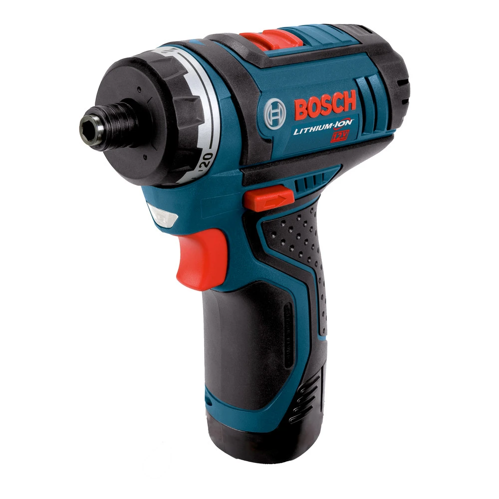 Bosch PS21-2A 12V Max Lithium-Ion 2-Speed 1/4 In. Cordless Pocket Driver Kit (2 Ah) 1 Bosch PS21-2A 12V Max Lithium-Ion 2-Speed 1/4 In. Cordless Pocket Driver Kit (2 Ah)