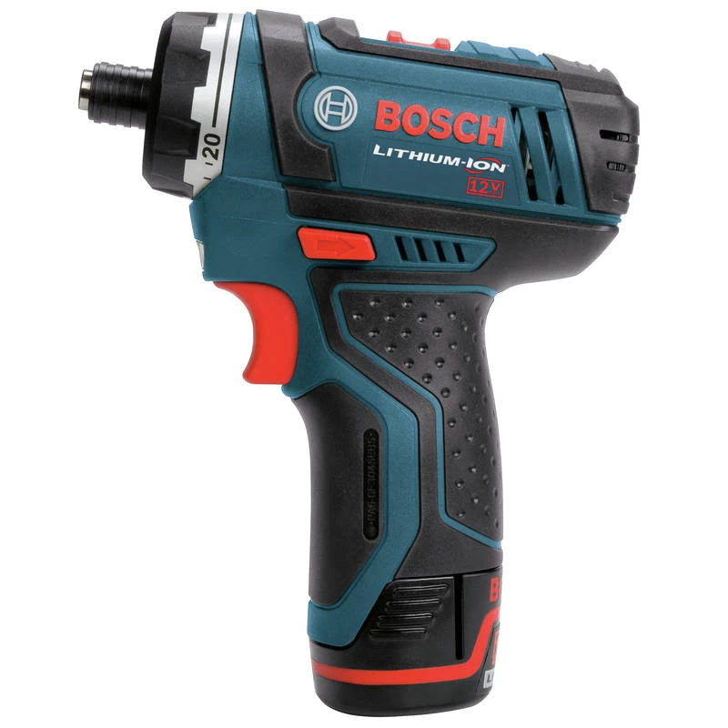 Factory Reconditioned Bosch PS21-2A-RT 12V Max Lithium-Ion 1/4 In. Cordless Pocket Driver Kit (2 Ah) 2 Factory Reconditioned Bosch PS21-2A-RT 12V Max Lithium-Ion 1/4 In. Cordless Pocket Driver Kit (2 Ah) - Image 2