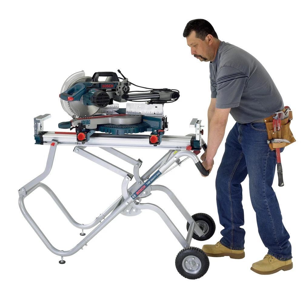Bosch T4B Gravity-Rise Wheeled Miter Saw Stand 4 Bosch T4B Gravity-Rise Wheeled Miter Saw Stand - Image 4