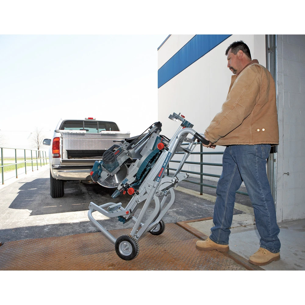 Bosch T4B Gravity-Rise Wheeled Miter Saw Stand 7 Bosch T4B Gravity-Rise Wheeled Miter Saw Stand - Image 7