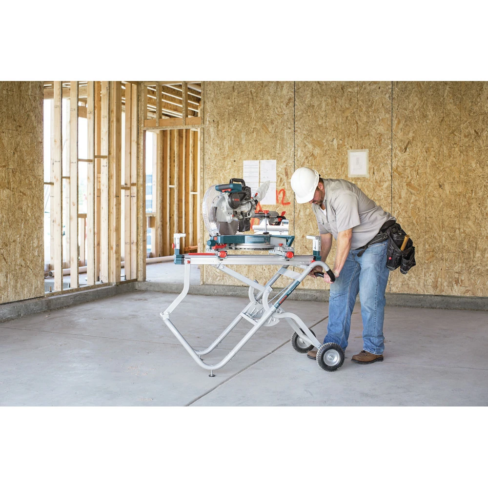 Bosch T4B Gravity-Rise Wheeled Miter Saw Stand 9 Bosch T4B Gravity-Rise Wheeled Miter Saw Stand - Image 9