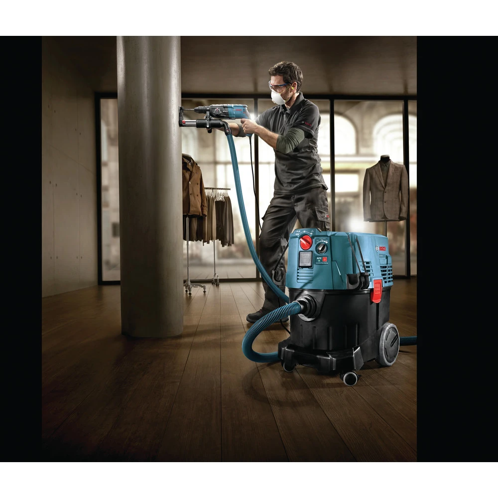 Bosch VAC090AH 9-Gallon Dust Extractor With Auto Filter Clean And HEPA Filter 6 Bosch VAC090AH 9-Gallon Dust Extractor With Auto Filter Clean And HEPA Filter - Image 6