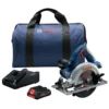 Factory Reconditioned Bosch CCS180-B15-RT 18V Lithium-Ion 6-1/2 In. Cordless Circular Saw Kit (4 Ah)