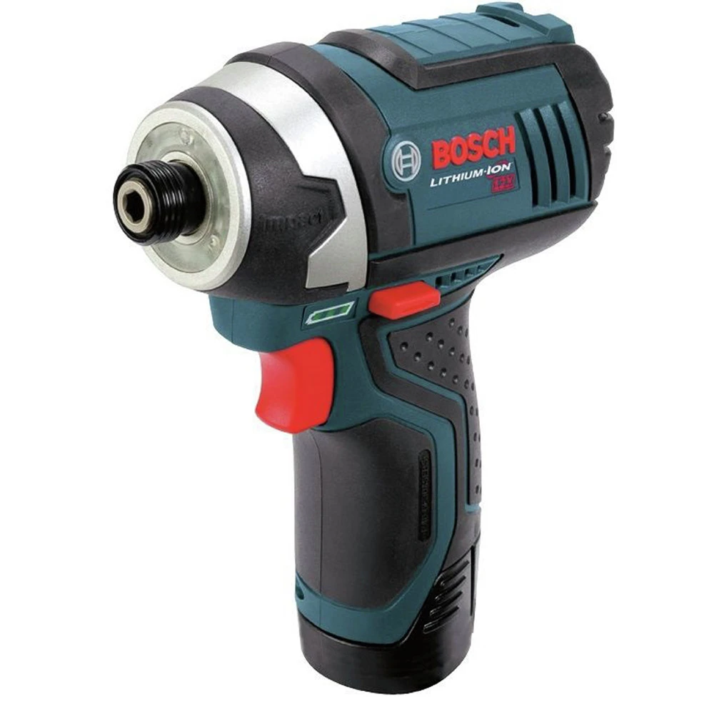 Factory Reconditioned Bosch CLPK22-120-RT 12V Max Lithium-Ion 3/8 In. Cordless Drill/Driver And Impact Driver Combo Kit (2 Ah) 4 Factory Reconditioned Bosch CLPK22-120-RT 12V Max Lithium-Ion 3/8 In. Cordless Drill/Driver And Impact Driver Combo Kit (2 Ah) - Image 4