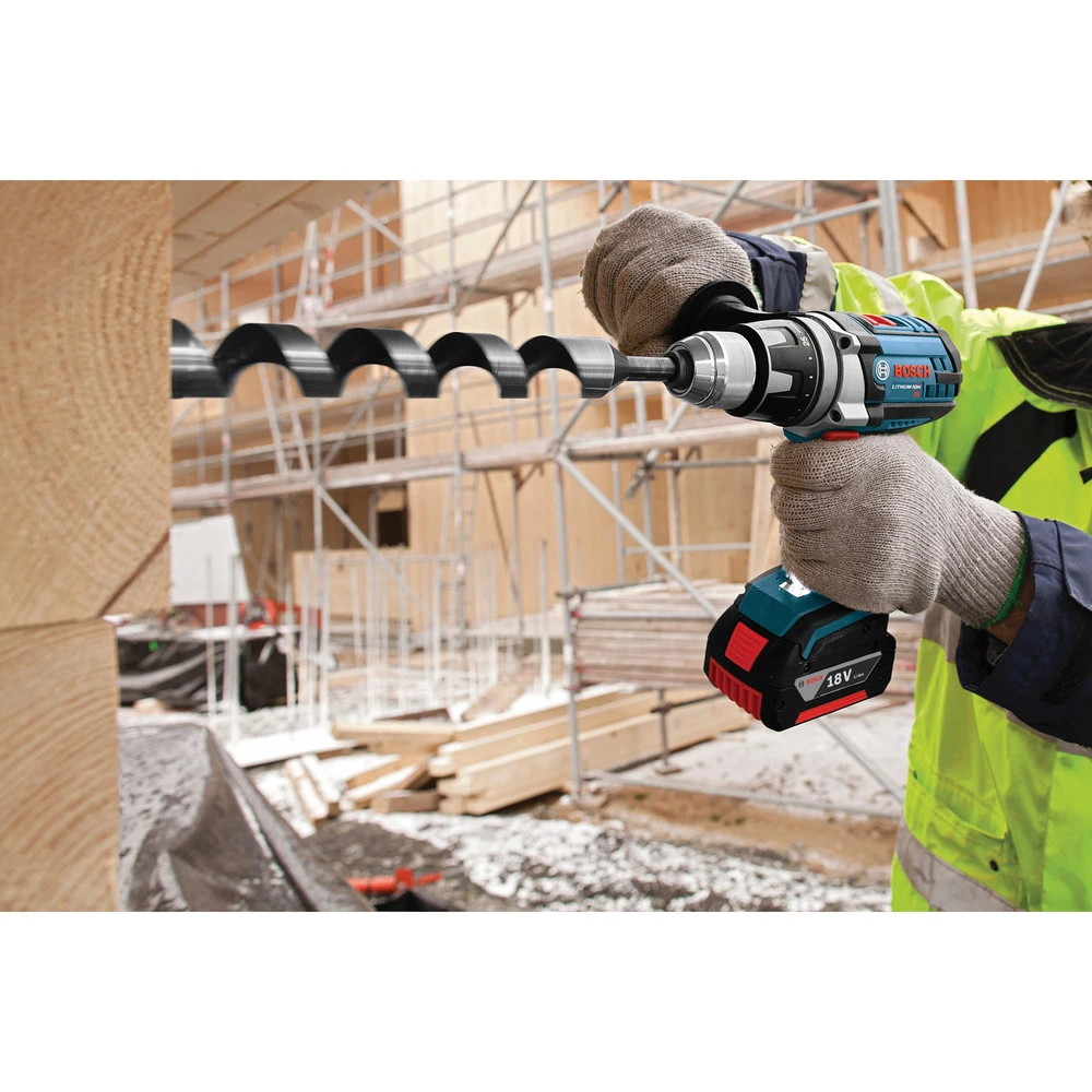 Factory Reconditioned Bosch CLPK222-181-RT 18V 4.0 Ah Cordless Lithium-Ion Brute Tough Hammer Drill And Hex Impact Driver Combo Kit 8 Factory Reconditioned Bosch CLPK222-181-RT 18V 4.0 Ah Cordless Lithium-Ion Brute Tough Hammer Drill And Hex Impact Driver Combo Kit - Image 8