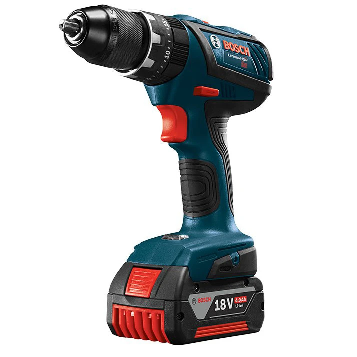 Factory Reconditioned Bosch CLPK237A-181-RT 18V 4.0 Ah Cordless Lithium-Ion Hammer Drill And Impact Driver Combo Kit 2 Factory Reconditioned Bosch CLPK237A-181-RT 18V 4.0 Ah Cordless Lithium-Ion Hammer Drill And Impact Driver Combo Kit - Image 2
