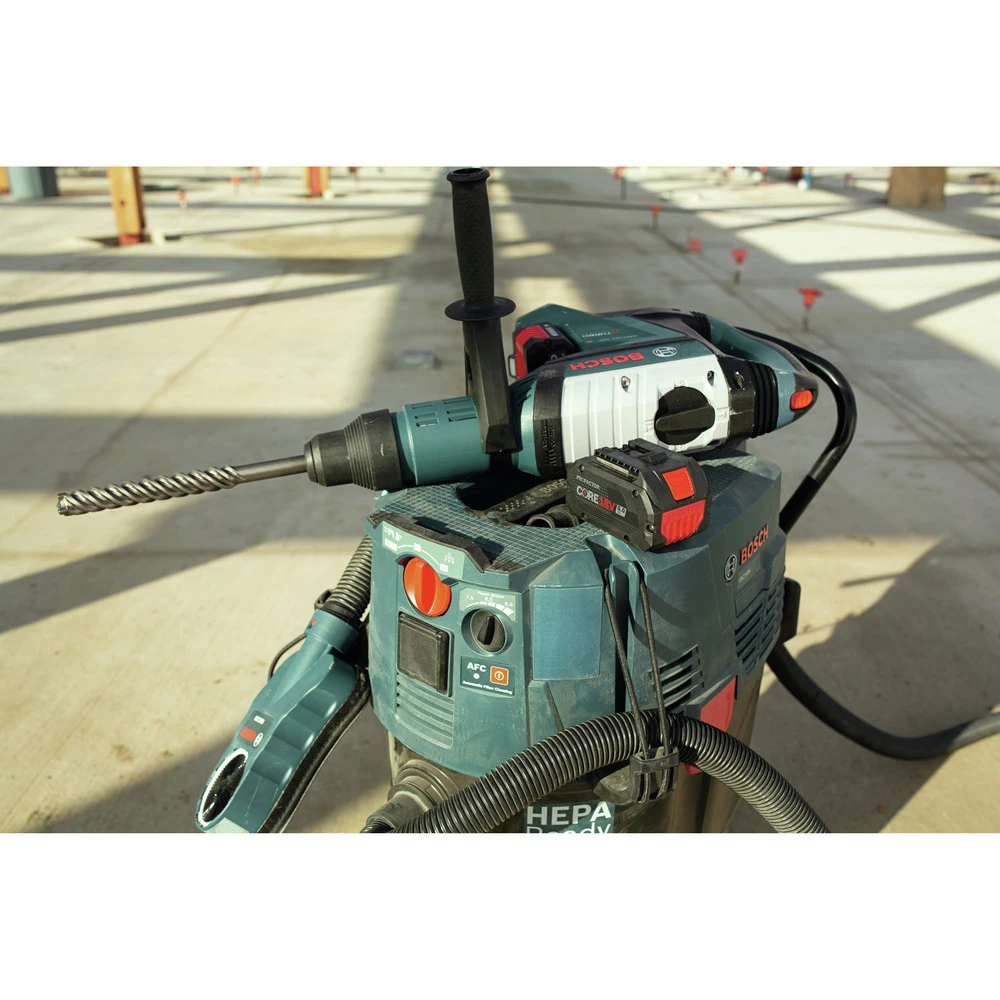 Factory Reconditioned Bosch GBH18V-45CK-RT PROFACTOR 18V Brushless Lithium-Ion 1-7/8 In. Cordless SDS-max Rotary Hammer Kit With BiTurbo Technology (Tool Only) 3 Factory Reconditioned Bosch GBH18V-45CK-RT PROFACTOR 18V Brushless Lithium-Ion 1-7/8 In. Cordless SDS-max Rotary Hammer Kit With BiTurbo Technology (Tool Only) - Image 3