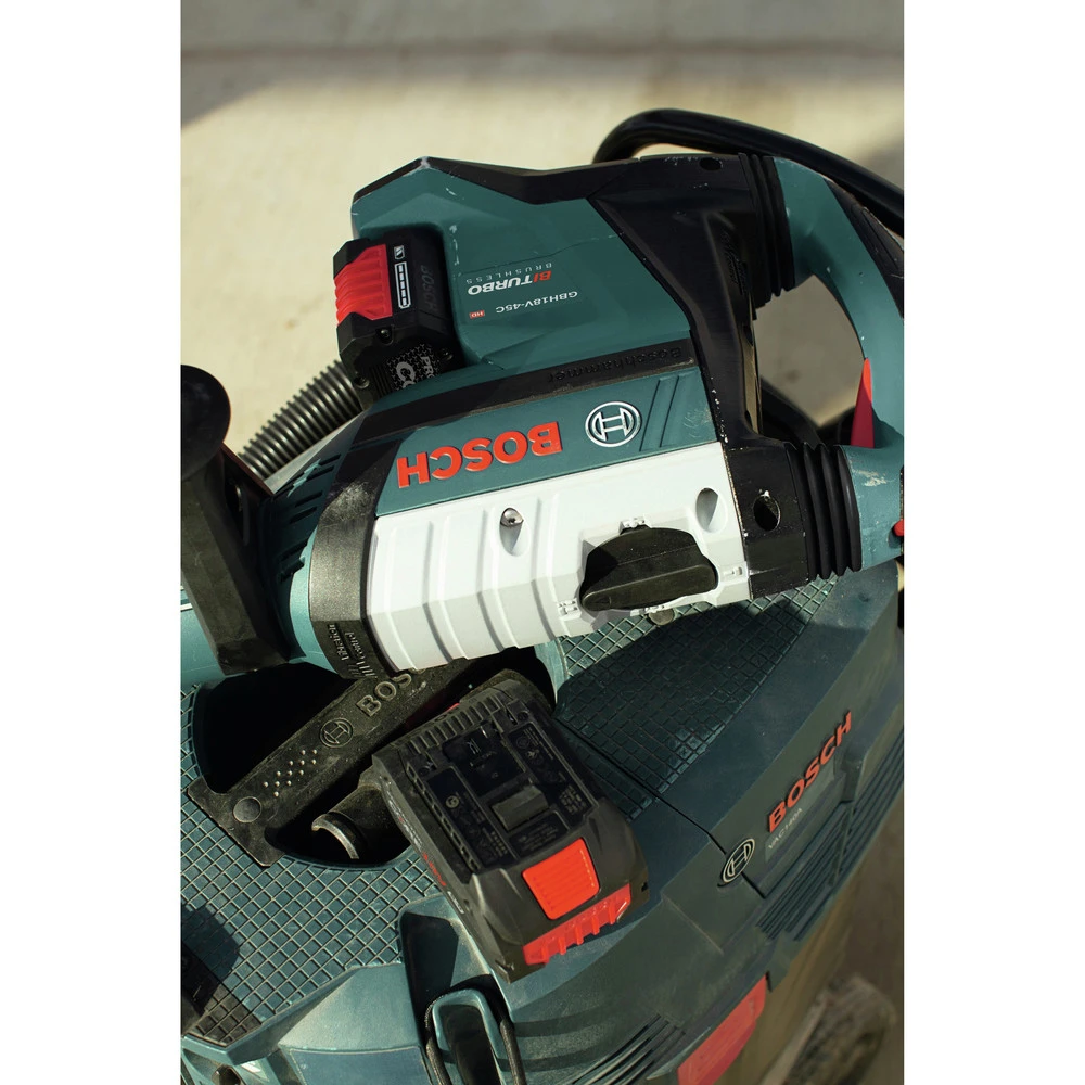 Factory Reconditioned Bosch GBH18V-45CK-RT PROFACTOR 18V Brushless Lithium-Ion 1-7/8 In. Cordless SDS-max Rotary Hammer Kit With BiTurbo Technology (Tool Only) 6 Factory Reconditioned Bosch GBH18V-45CK-RT PROFACTOR 18V Brushless Lithium-Ion 1-7/8 In. Cordless SDS-max Rotary Hammer Kit With BiTurbo Technology (Tool Only) - Image 6