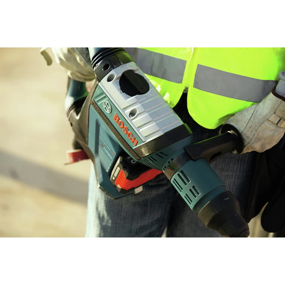 Factory Reconditioned Bosch GBH18V-45CK-RT PROFACTOR 18V Brushless Lithium-Ion 1-7/8 In. Cordless SDS-max Rotary Hammer Kit With BiTurbo Technology (Tool Only) 7 Factory Reconditioned Bosch GBH18V-45CK-RT PROFACTOR 18V Brushless Lithium-Ion 1-7/8 In. Cordless SDS-max Rotary Hammer Kit With BiTurbo Technology (Tool Only) - Image 7