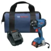 Factory Reconditioned Bosch GDR18V-1400B12-RT 18V Compact Lithium-Ion 1/4 In. Cordless Hex Impact Driver Kit (2 Ah)