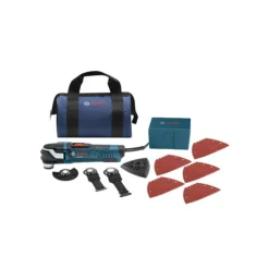 Factory Reconditioned Bosch GOP40-30B-RT Multi-X 3.0 Amp StarlockPlus Oscillating Tool Kit W/Snap-In Blade Attachment