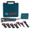 Factory Reconditioned Bosch GOP55-36C1-RT 5.5 Amp StarlockMax Oscillating Multi-Tool Kit With 8-Pc Accessory Kit