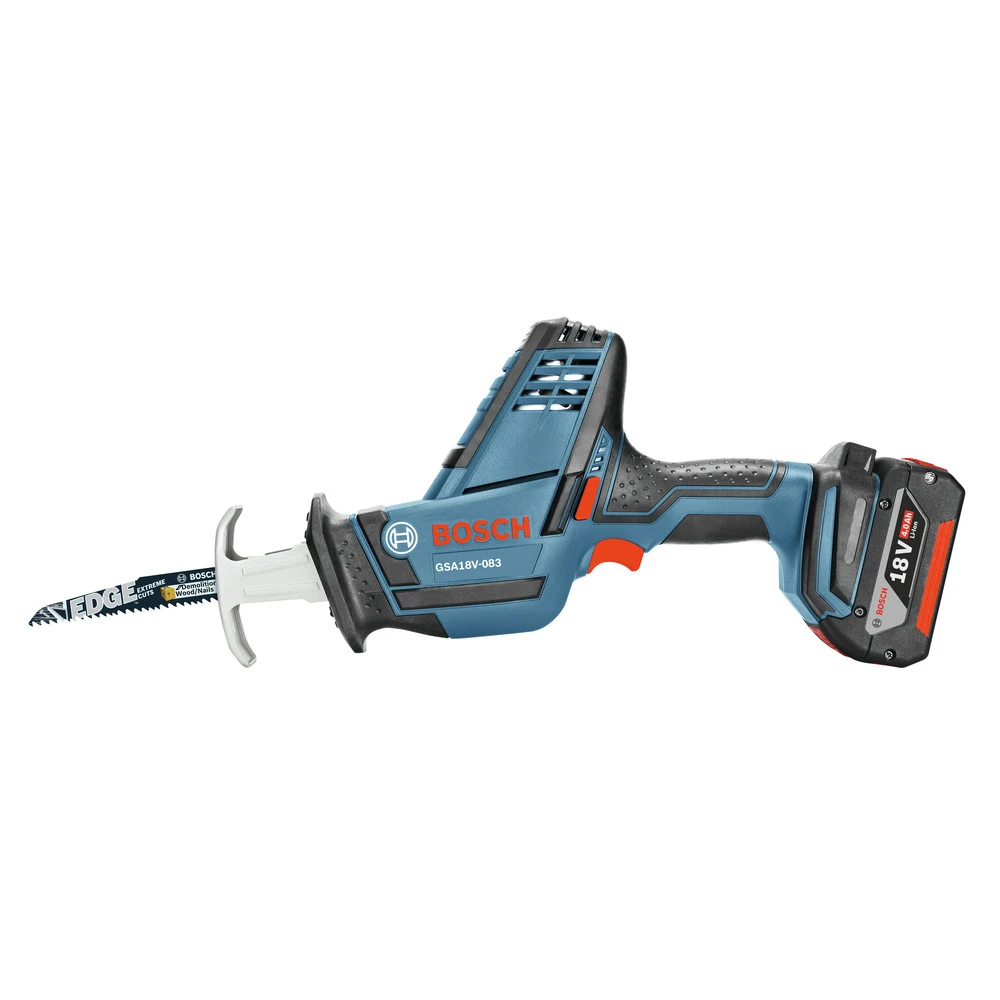 Factory Reconditioned Bosch GSA18V-083B-RT 18V Cordless Lithium-Ion Compact Reciprocating Saw (Tool Only) 2 Factory Reconditioned Bosch GSA18V-083B-RT 18V Cordless Lithium-Ion Compact Reciprocating Saw (Tool Only) - Image 2