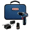 Factory Reconditioned Bosch GSR12V-300B22-RT 12V Max EC Brushless Lithium-Ion 3/8 In. Cordless Drill Driver Kit (2 Ah)