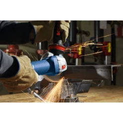 Factory Reconditioned Bosch GWS10-45E-RT 120V 10 Amp Ergonomic 4-1/2 In. Angle Grinder 11 Factory Reconditioned Bosch GWS10-45E-RT 120V 10 Amp Ergonomic 4-1/2 In. Angle Grinder -Bosch Sales Shop bshrgws10 45e rt d