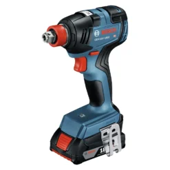 Factory Reconditioned Bosch GXL18V-240B22-RT 18V Brushless Lithium-Ion 1/2 In. Hammer Drill Driver And 1/4 In. And 1/2 In. 2-in-1 Bit/Socket Impact Driver Combo Kit With 2 Batteries (2 Ah) -Bosch Sales Shop bshrgxl18v 240b22 rt b