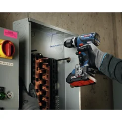 Factory Reconditioned Bosch GXL18V-251B25-RT 18V Lithium-Ion Brushless Freak 1/4 In. And 1/2 In. 2-in-1 Bit/Socket Impact Driver / 1/2 In. Hammer Drill Driver Combo Kit (4 Ah) -Bosch Sales Shop bshrgxl18v 251b25 rt d