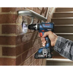 Factory Reconditioned Bosch GXL18V-251B25-RT 18V Lithium-Ion Brushless Freak 1/4 In. And 1/2 In. 2-in-1 Bit/Socket Impact Driver / 1/2 In. Hammer Drill Driver Combo Kit (4 Ah) -Bosch Sales Shop bshrgxl18v 251b25 rt e