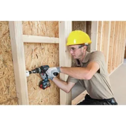 Factory Reconditioned Bosch HDH183-01-RT 18V 4.0 Ah EC Cordless Li-Ion Brushless Brute Tough 1/2 In. Hammer Drill Driver Kit -Bosch Sales Shop bshrhdh18301rt g