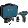 Factory Reconditioned Bosch PS31-2A-RT 12V Max Lithium-Ion 3/8 In. Cordless Drill Driver Kit (2 Ah)