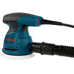 Factory Reconditioned Bosch ROS20VSC-RT 5 In. VS Palm Random Orbit Sander Kit With Canvas Carrying Bag -Bosch Sales Shop bshrros20vsc rt b