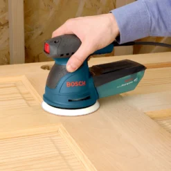 Factory Reconditioned Bosch ROS20VSC-RT 5 In. VS Palm Random Orbit Sander Kit With Canvas Carrying Bag -Bosch Sales Shop bshrros20vsc rt i