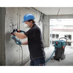 Factory Reconditioned Bosch VAC140AH-RT 14-Gallon Dust Extractor With Automatic Filter Clean And HEPA Filter -Bosch Sales Shop bshrvac140ah rt b